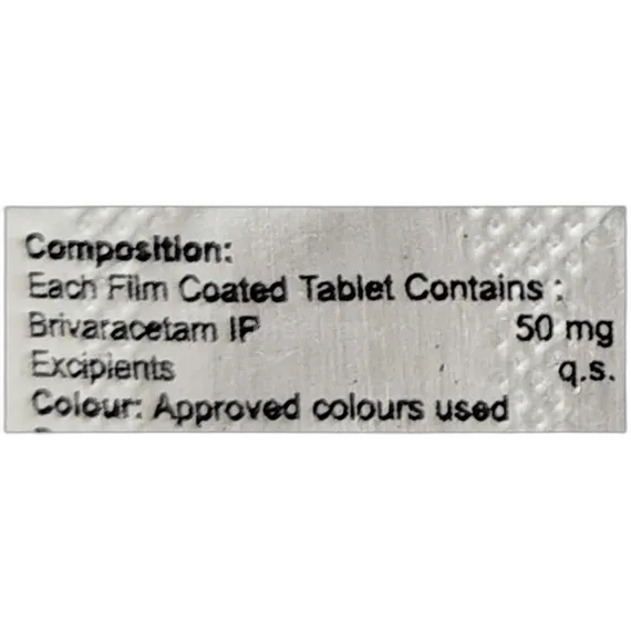 brivahenz 50mg tablet 10's